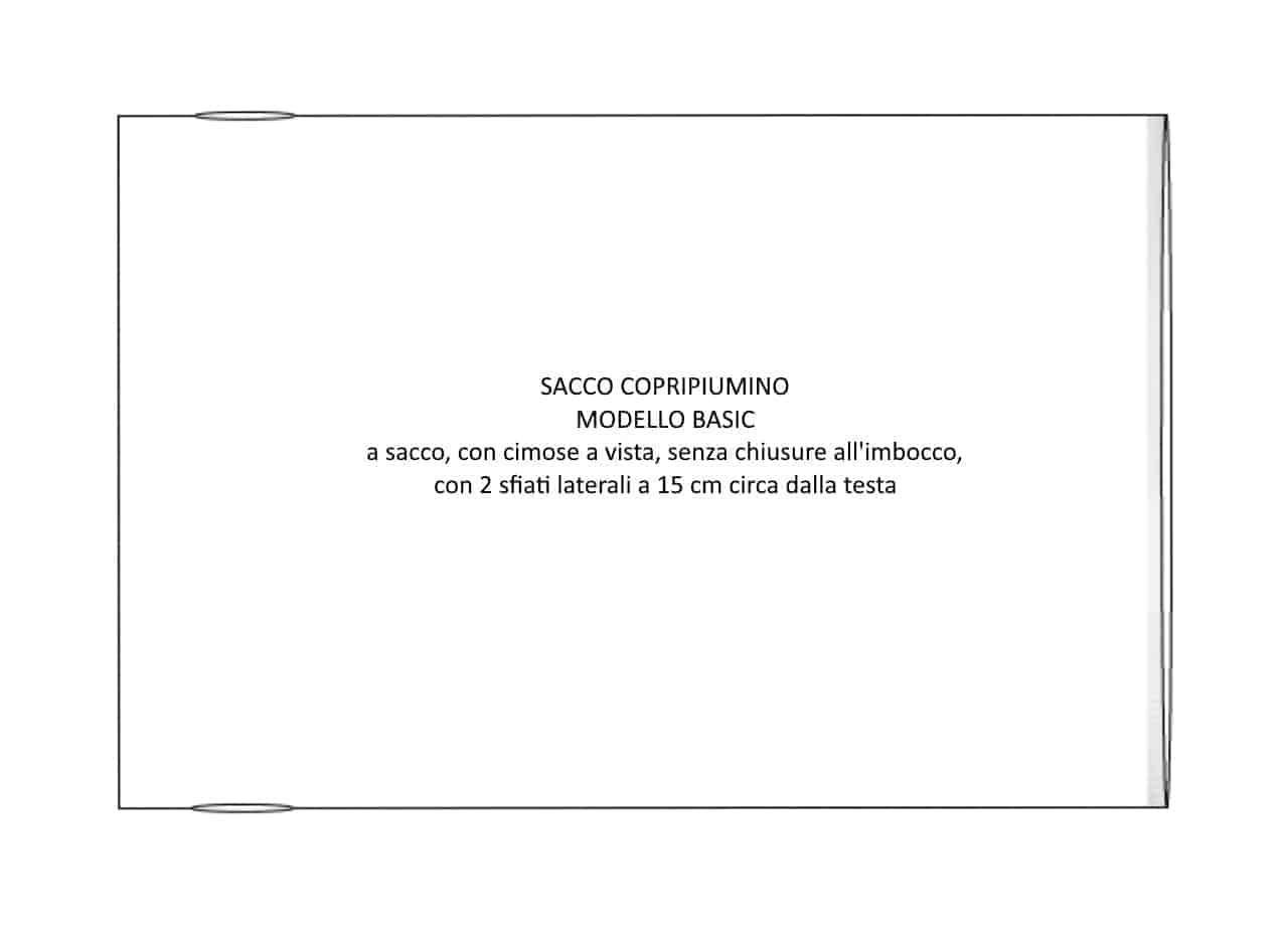 Disegno Modello Basic Raso